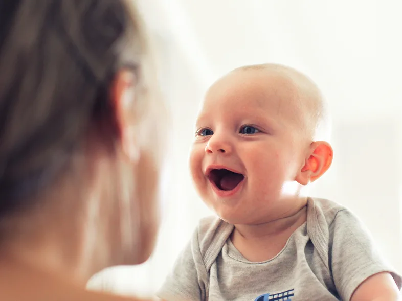 How to teach a baby to talk